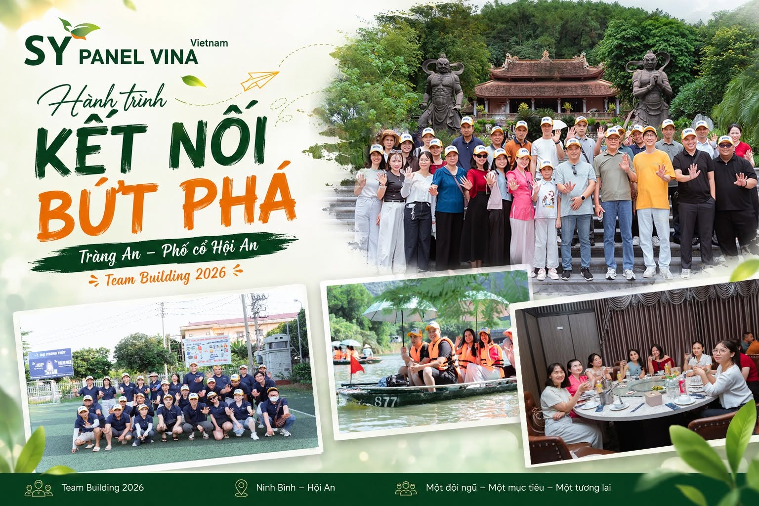 TEAM BUILDING 2026 – HÀNH TRÌNH KẾT NỐI, BỨT PHÁ CÙNG SY PANEL VINA